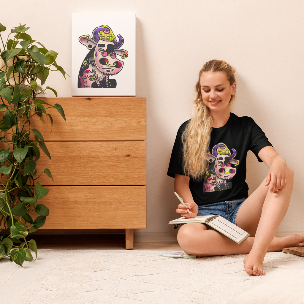 GO VEGAN LOVE - KINGZ/QUEENZ - T-SHIRT