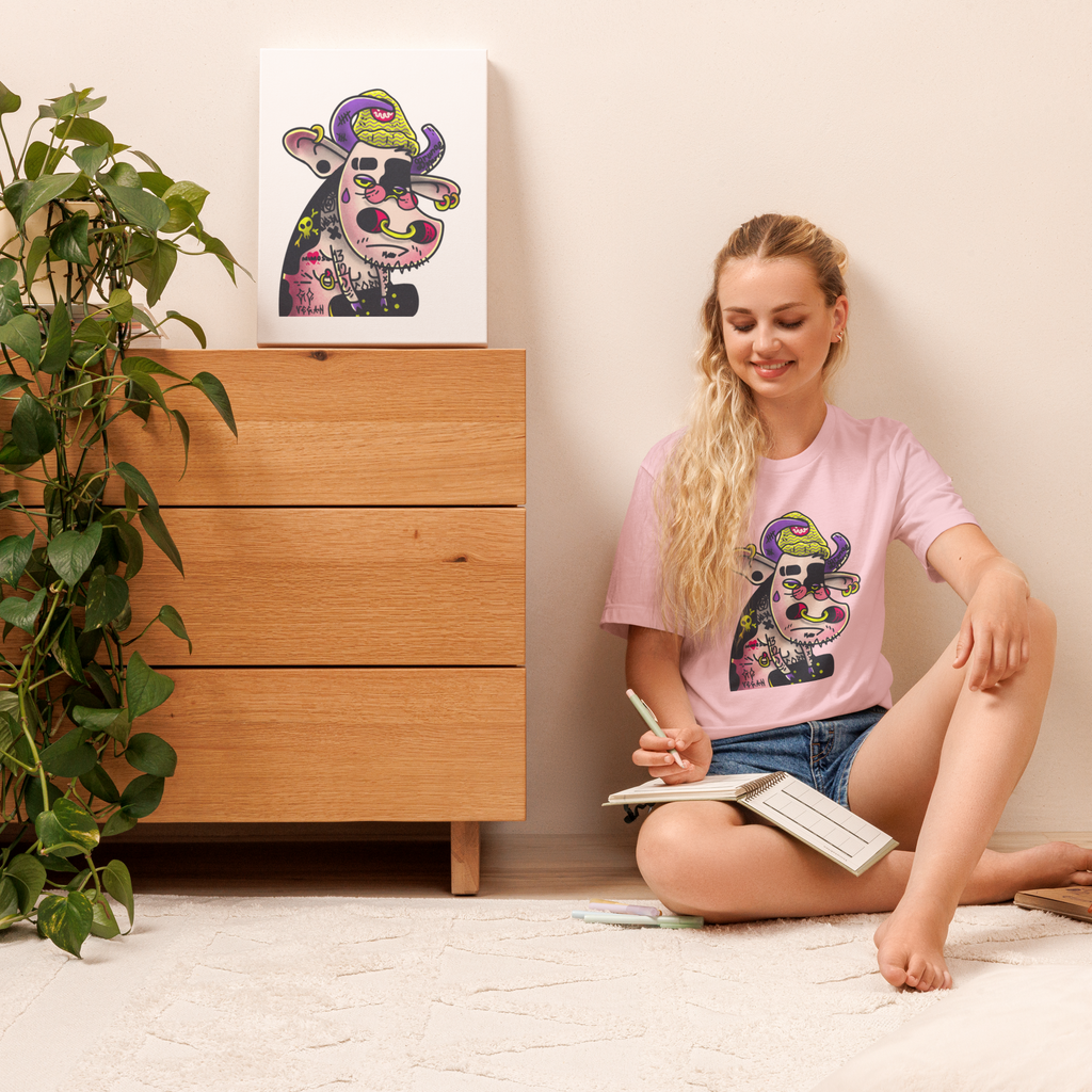 GO VEGAN LOVE - KINGZ/QUEENZ - T-SHIRT