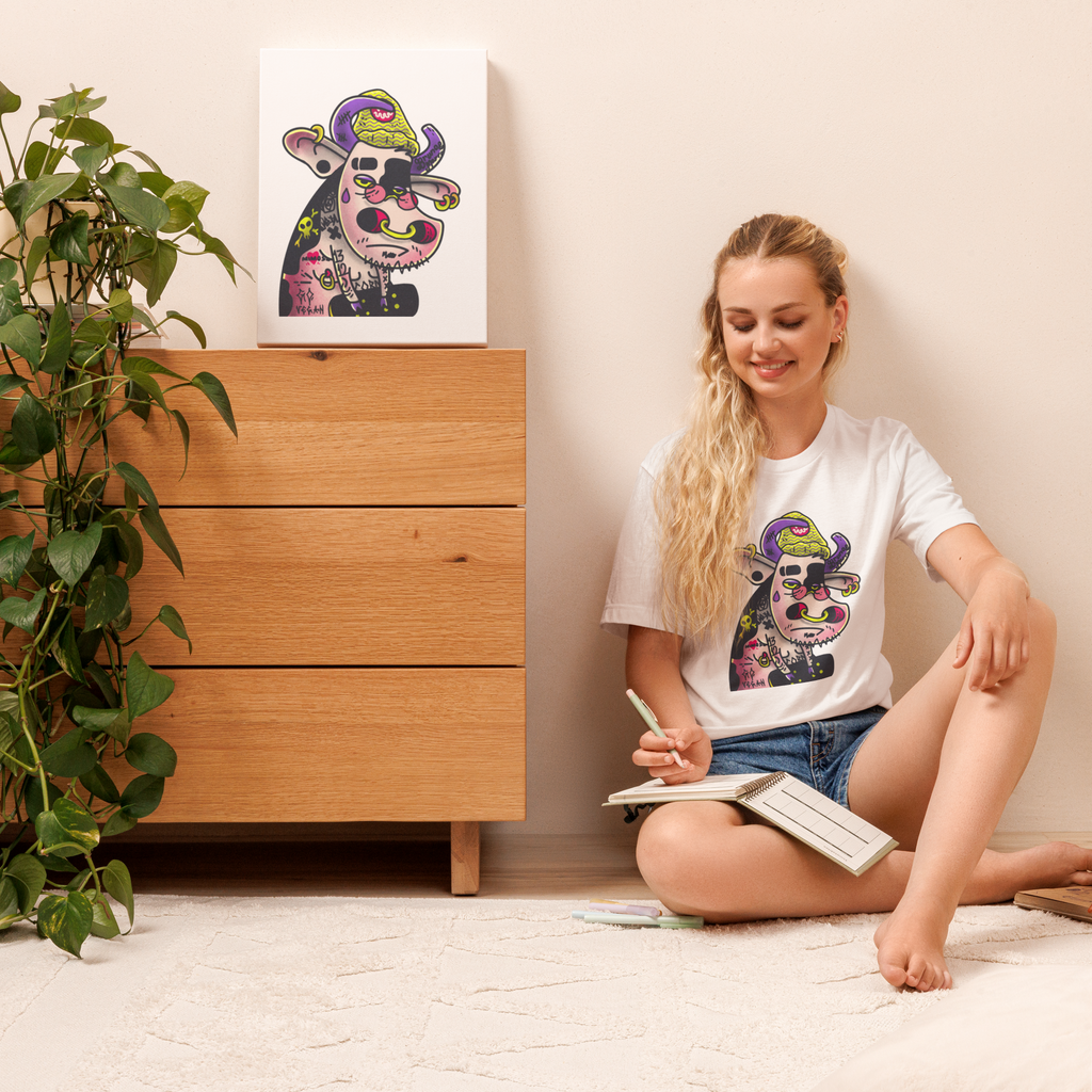 GO VEGAN LOVE - KINGZ/QUEENZ - T-SHIRT