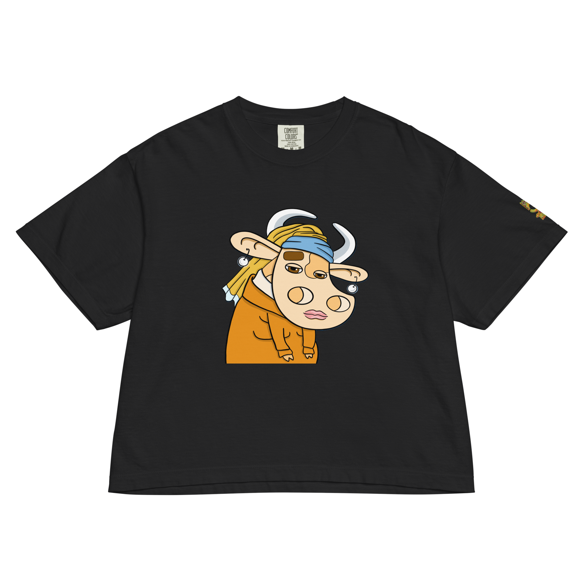 VERMEER - 1 MOO 2 PEARLS - QUEENZ - BOXY - T-SHIRT