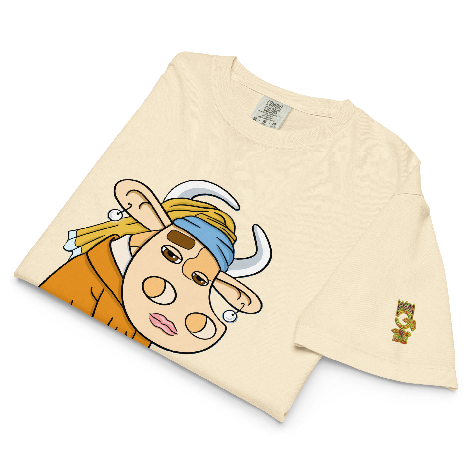 VERMEER - 1 MOO 2 PEARLS - QUEENZ - BOXY - T-SHIRT