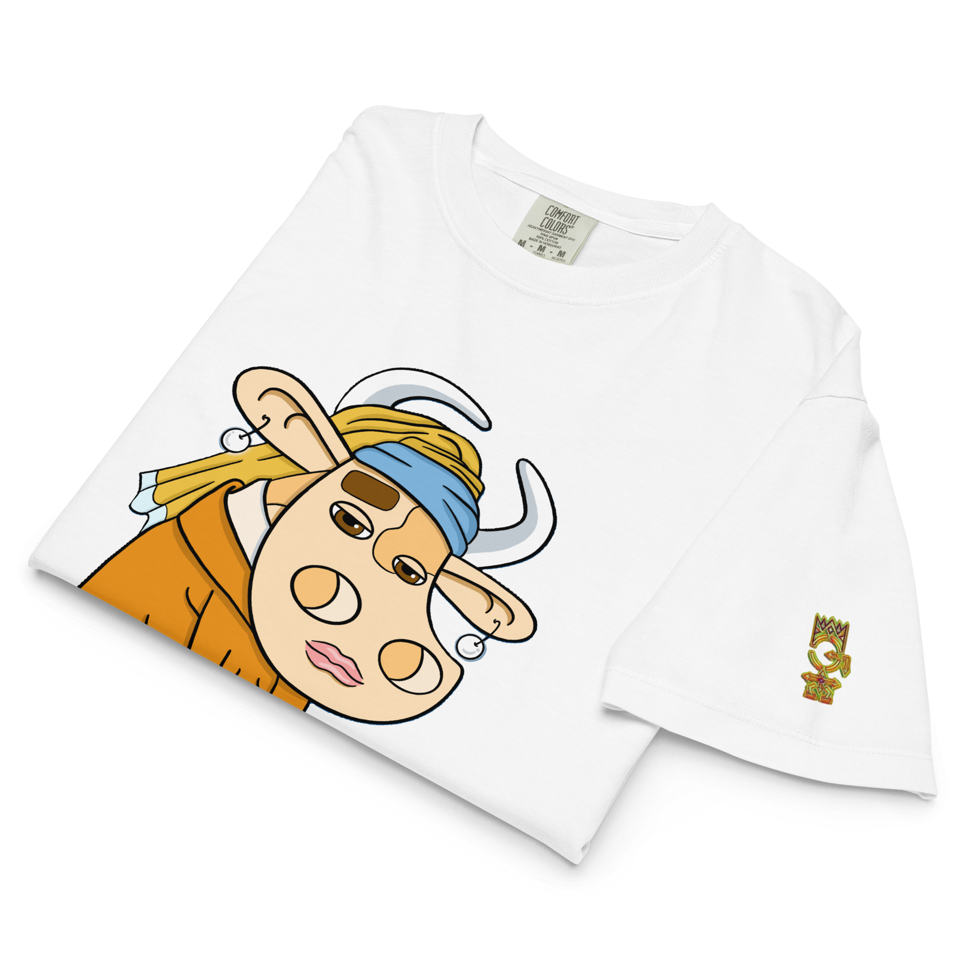 VERMEER - 1 MOO 2 PEARLS - QUEENZ - BOXY - T-SHIRT