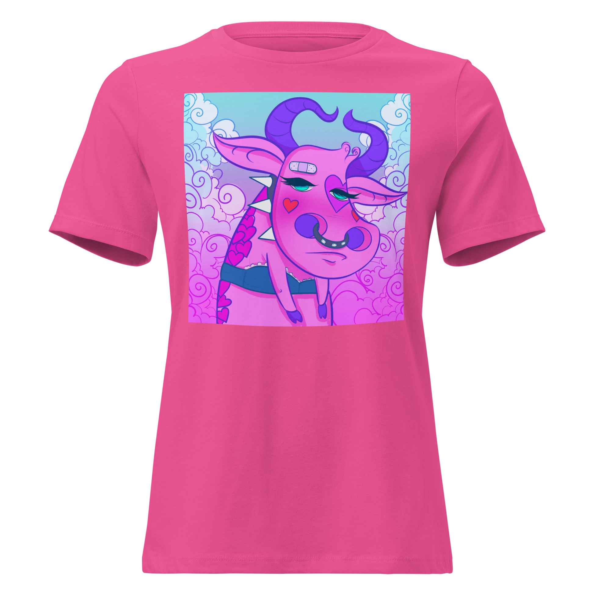 MALEVOLA - QUEENZ - RELAXED -T-SHIRT