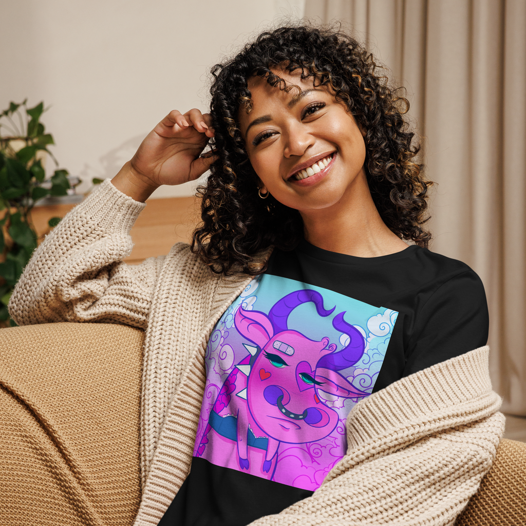 MALEVOLA - QUEENZ - RELAXED -T-SHIRT