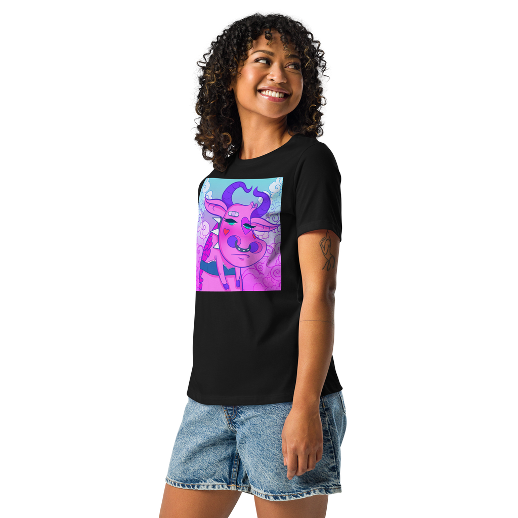 MALEVOLA - QUEENZ - RELAXED -T-SHIRT