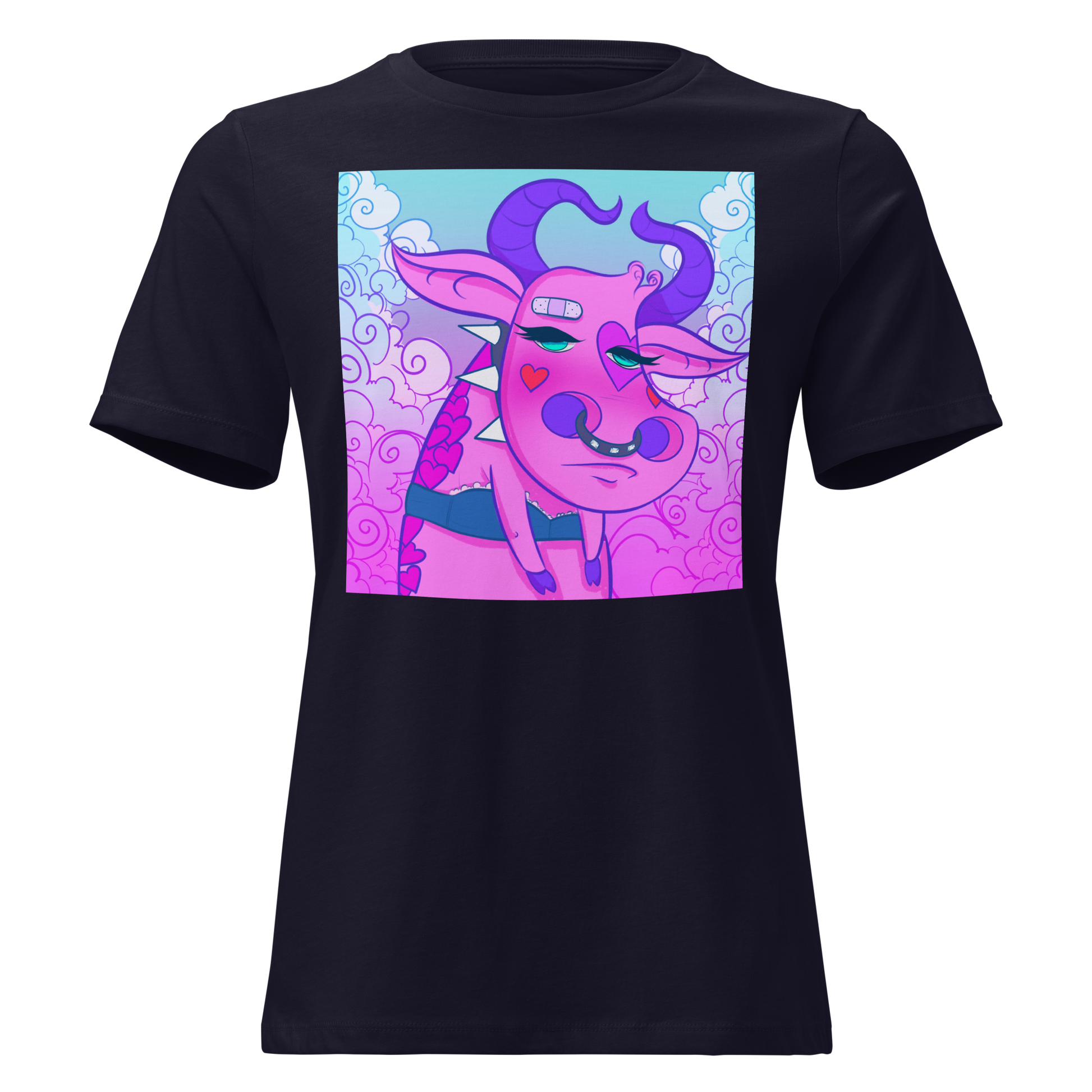 MALEVOLA - QUEENZ - RELAXED -T-SHIRT