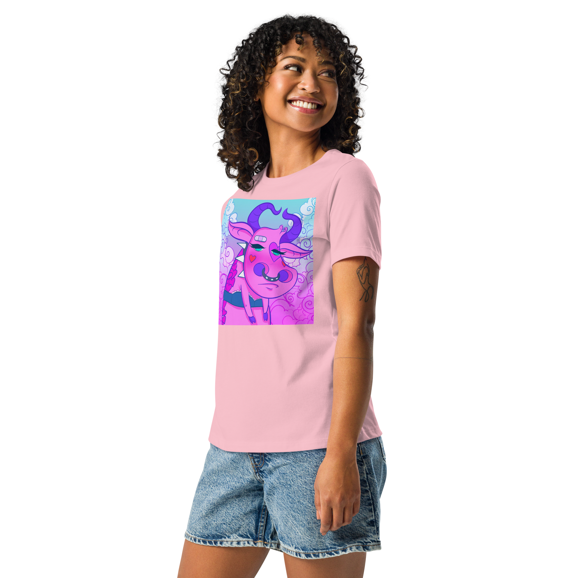MALEVOLA - QUEENZ - RELAXED -T-SHIRT