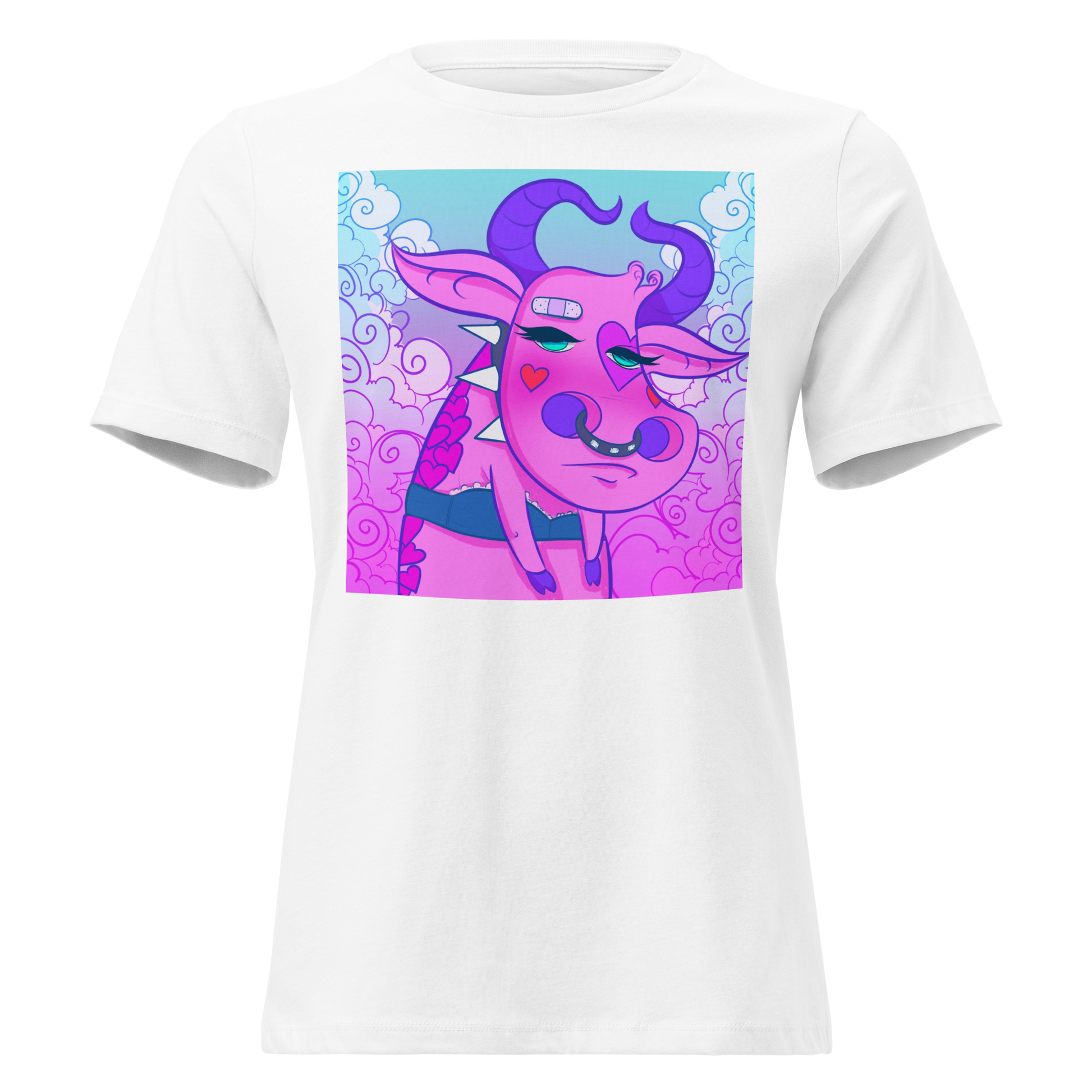 MALEVOLA - QUEENZ - RELAXED -T-SHIRT