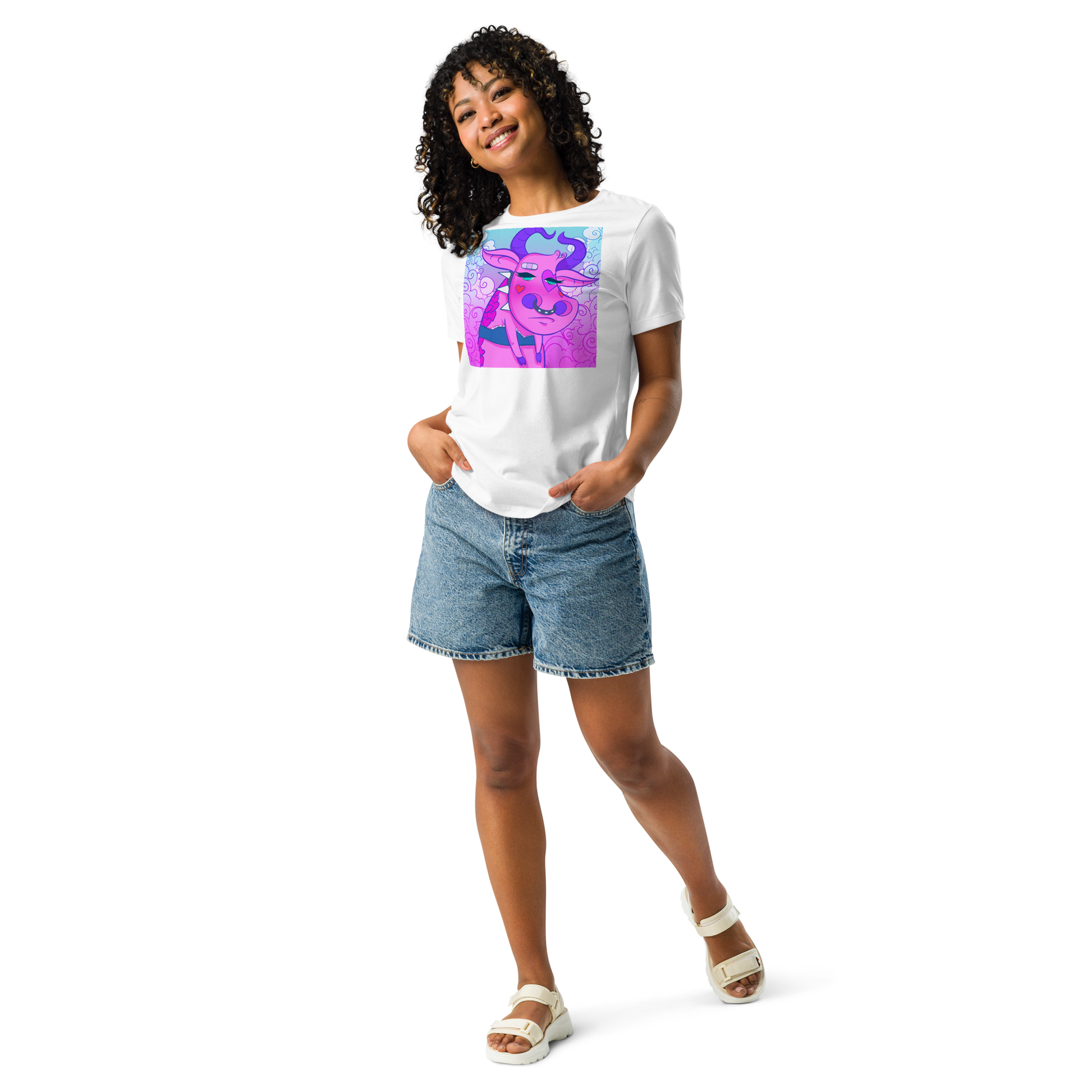 MALEVOLA - QUEENZ - RELAXED -T-SHIRT