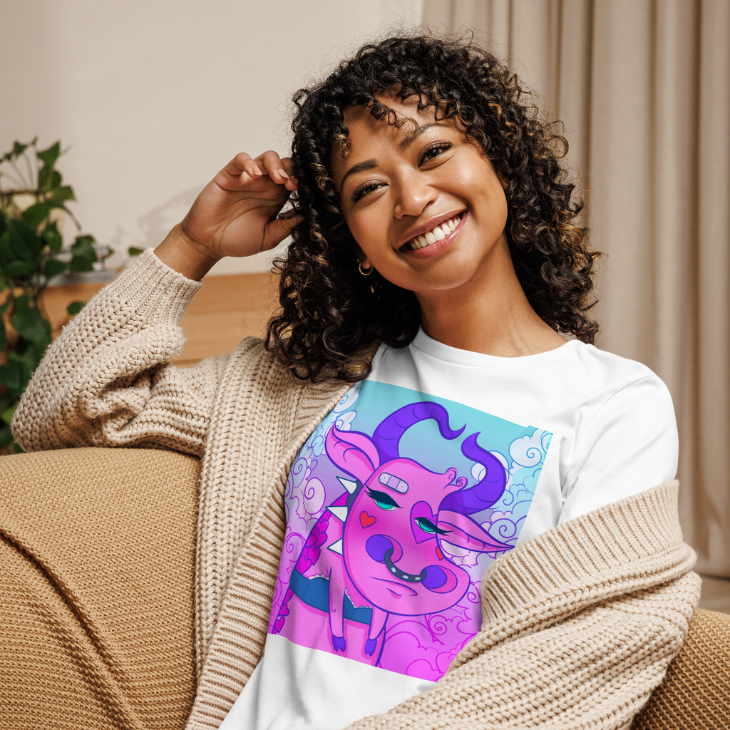 MALEVOLA - QUEENZ - RELAXED -T-SHIRT