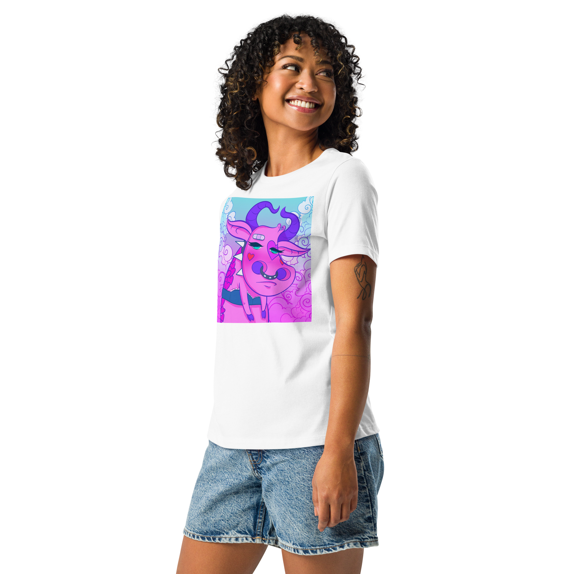 MALEVOLA - QUEENZ - RELAXED -T-SHIRT